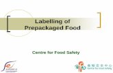 Labelling of Prepackaged Food in Hong Kong_2015