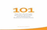 101 Tips for Making Business Connections