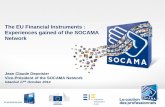 Jean Claude Depoisier (SOCAMA) - The EU Financial Instruments : Experiences gained of the SOCAMA Network