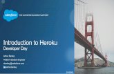 Introduction to HEROKU Salesforce1 Platform DevDay