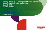 Energy efficiency – learnings and models in finland