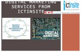 Digital marketing services from ictinsite