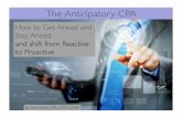 The Anticipatory CPA #PSTECH