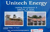Solar Energy Equipment by Unitech Energy, Jaipur