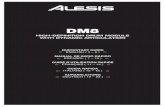 DM8 Electronic Drum Module Quickstart Guide