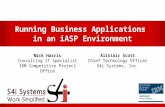 Better Application Managment: Run Business Applications in an iASP Environment