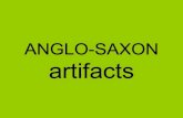 Anglo saxon artifact presentation
