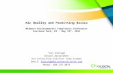 Barlage, Tony, Olsson Associates, Air Quality and Permitting Basics, 2015 MECC KC