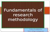 Fundamentals of methodology