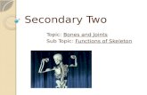 5.2 functions of skeleton