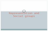 Representation and social groups
