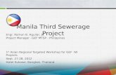 Ramon Aguilar - Manila Third Sewerage Project Presentation
