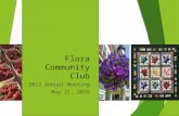 2015 05-21 flora community club  annual meeting