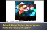 Tripod Stage Series Portable Projection Screen - Elite Screens
