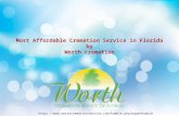 Most affordable cremation service in florida