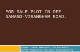 For Sale Plot in off sanand-viramgham road