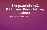 Inspirational Kitchen Remodeling Ideas