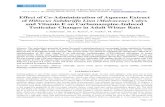 Effect of Co-Administration of Aqueous Extract of Hibiscus Sabdariffa Linn (Malvaceae) Calyx and Vitamin E on Carbamazepine-Induced Testicular Changes in Adult Wistar Rats
