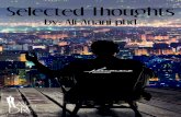 Selected thoughts