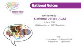 National Voices AGM 2015