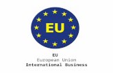 European Union - EU - International Business- Manu Melwin Joy