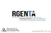 Engagement - FB Marketing Conference