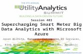 Supercharging Smart Meter BIG DATA Analytics with Microsoft Azure Cloud- SRP Case Study