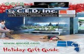 C.E.D. Print Holiday Catalog 2013