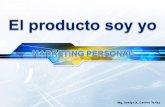 Marketing personal - El producto soy yo