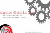 Content Management - Adaptive Globalization