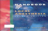 Hand book local anasthesia