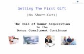 Donor Acquisition: Getting The First Gift