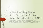 Brian fielding shares best cities for office space