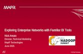 Using Familiar BI Tools and Hadoop to Analyze Enterprise Networks