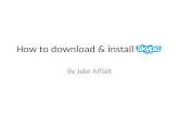 P6 how to download install skype