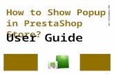 How to Show Popup on Different Pages of PrestaShop Store? – User Guide