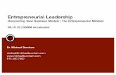 2015 Vanderbilt Accelerator - The Entrepreneurial Mindset
