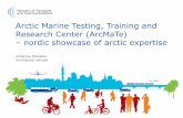 ArcMaTe - Arctic Marine Training and Testing Center