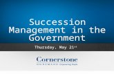 Succession management in the government