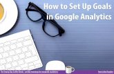 How to Set Up Goals in Google Analytics