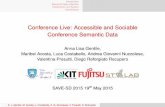 Conference Live: Accessible and Sociable Conference Semantic Data