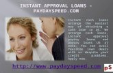 Instant approval loans   payday speed.com