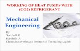 WORKING OF HEAT PUMPS WITH (CO2) REFRIGERANT