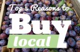 Top 5 Reasons to Buy Local