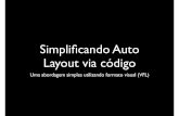 Simplificando Auto Layout via código