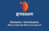 Employee Motivation - Grossum