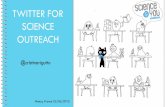 Twitter for science outreach