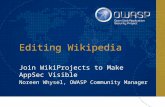 OWASP Wikipedia Training Presentation