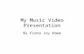 My music video presentation