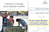 Climate change and global health: book launch